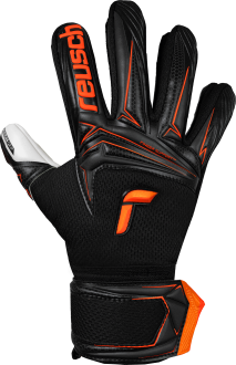 Reusch Attrakt Advance Finger Support Junior 5672210 7783 black orange front